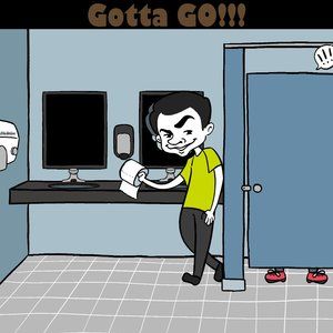 Gotta Go! Stolen TP VinDicktive Mens White 100% Poly Short Sleeve T Shirt XL